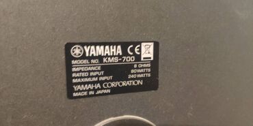 ses ucaldan: Yamaha speakerlər - kolonka - 8OHm və 240VVatt. Made in Japan əla