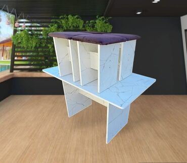 кухонный уголок в бишкеке: Комплект стол и стулья Кухонный, Новый