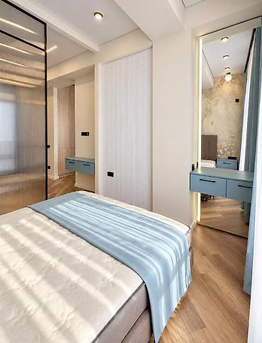 8: 2 комнаты, 45 м², Кок-Жар мкр Элитка, 8 этаж, Дизайнерский ремонт — 9