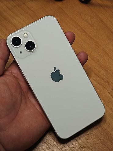 Apple iPhone: IPhone 13, Б/у, 128 ГБ, Белый, 79 % at lalafo.kg — 1 Apple iPhone: IPhone 13, Б/у, 128 ГБ, Белый, 79 % — 1