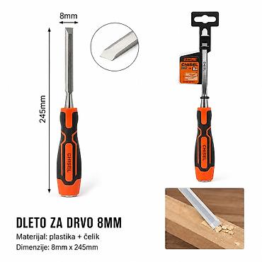 KMT Style dleto za drvo 8 mm – SKU: 9367686 | EAN: Opis: - Dleto za