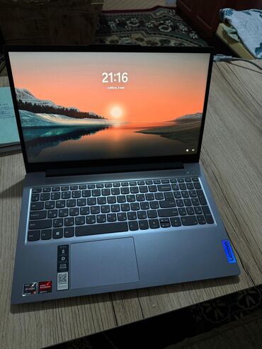 Ноутбуки: Ноутбук, Lenovo, 8 ГБ ОЗУ, AMD Ryzen 5, 15.6 ", Б/у, Для несложных задач, память SSD