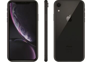 iphone xr ош: IPhone Xr, Колдонулган, 64 ГБ, Кара, Каптама, 80 %