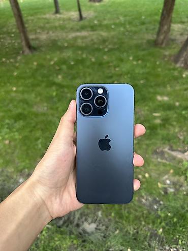 ipone se: IPhone 15 Pro Max, Б/у, 256 ГБ, Blue Titanium, 78 % — 1