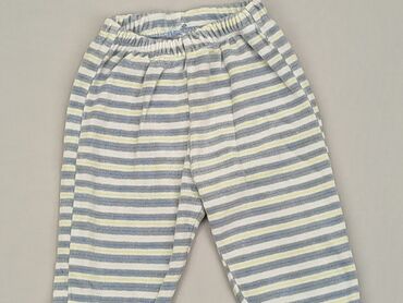 legginsy z paskami: Spodnie dresowe, 0-3 m, stan - Dobry