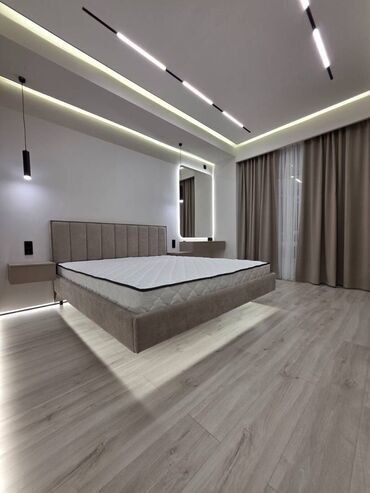 квартира в районе кызыл аскер: 3 комнаты, 92 м², Элитка, 2 этаж, Евроремонт