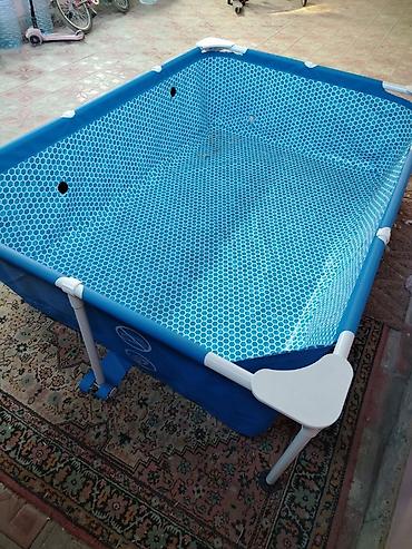 Karkas hovuzları: INtex Rectangular Frame Pool – karkaslı bağ hovuzu - Model: Intex — 9