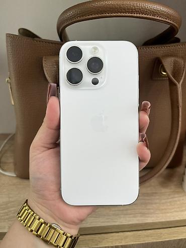 IPhone 16 Pro, 256 GB, Ağ, Face ID lalafo.az -da IPhone 16 Pro, 256 GB, Ağ, Face ID