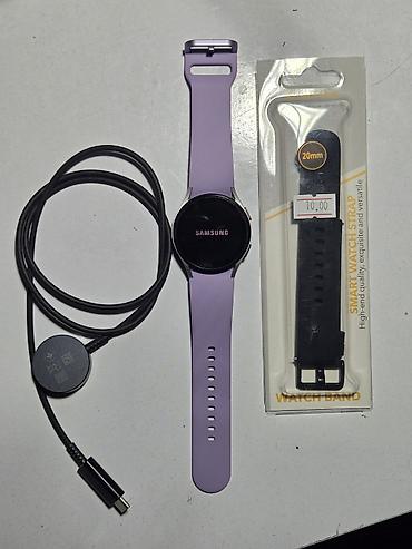 samsung watch 4 classic: Yeni, Smart saat, Samsung, Suya davamlı, rəng - Bənövşəyi — 4