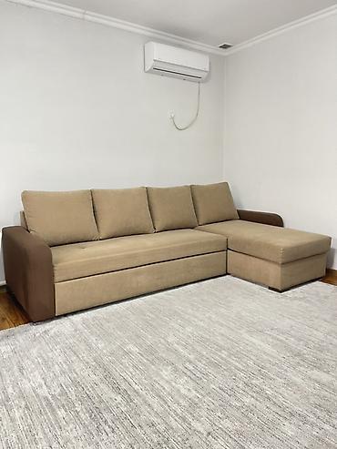 Угловые диваны: Угловой диван, C подушками — 6