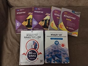 Riyaziyyat üzrə hazırlıq üçün kitab dəsti Məzmun: - Dövlət İmtahan