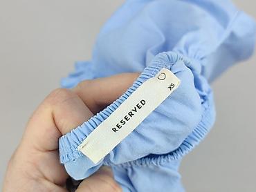 niebieski: Bluzka damska, rozmiar XS — 4