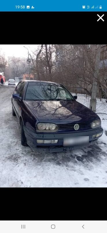 Volkswagen: Volkswagen Golf: 1993 г., 1.8 л, Механика, Бензин, Хэтчбэк