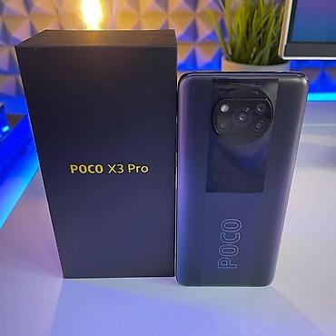 iphone mobile: Poco X3 Pro, Б/у, 256 ГБ, цвет - Черный, 2 SIM — 1