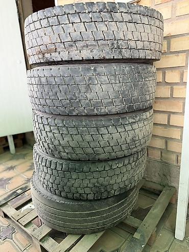 4: Грузовые шины JDS, комплект из 5 штук. 4 задних 1 передний, размер — 3
