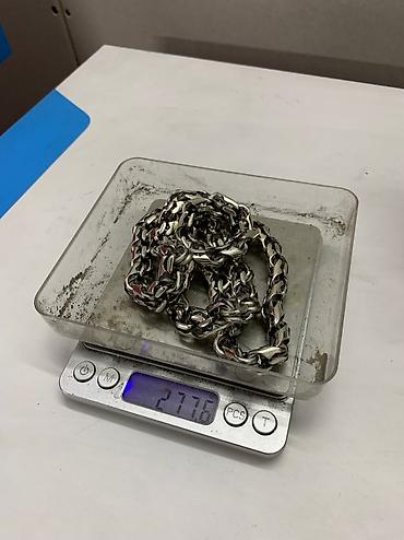 Серебряные цепочки: Серебряный трос "Бисмарк" 270 грамм 64 см at lalafo.kg — 3 Серебряные цепочки: Серебряный трос "Бисмарк" 270 грамм 64 см — 3