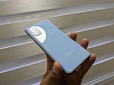 note 2: Samsung Galaxy S20, Б/у, 128 ГБ, цвет - Голубой, 2 SIM — 1