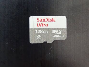 Карта памяти sandisk ultra microsdxc uhs-i cl10, sdsqunr-128g-gn6mn