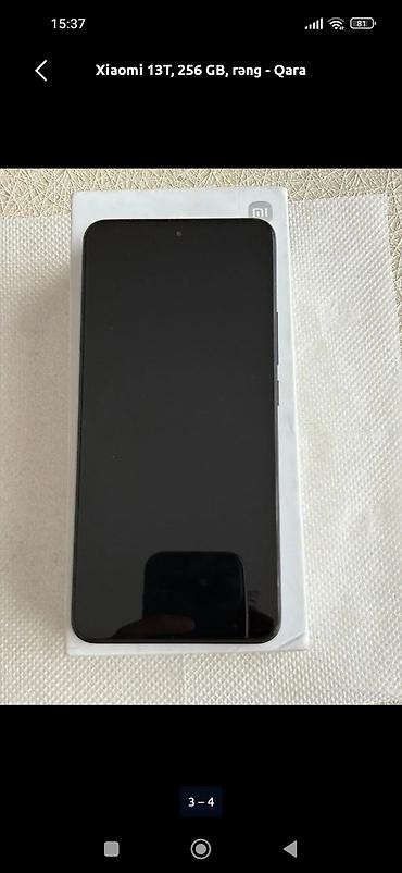 poco f4 pro: Xiaomi 13T, 256 GB, rəng - Qara — 3