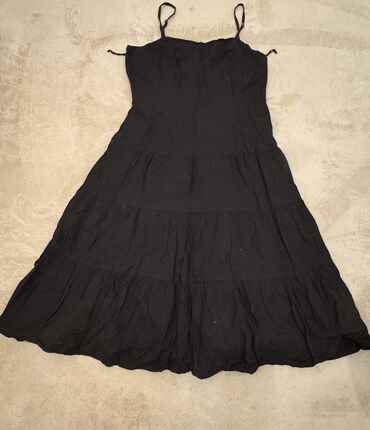 lidl zenske haljine: 9Fashion Woman L (EU 40), bоја - Crna, Na bretele