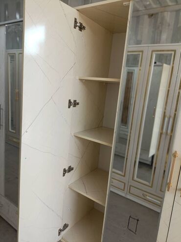 Шкафы для одежды: Шкаф для одежды, Новый, Прямой, ЛДСП — 4