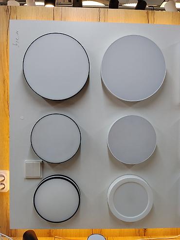 projector screen: Круглые накладные светодиодные потолочные/настенные светильники. - — 1