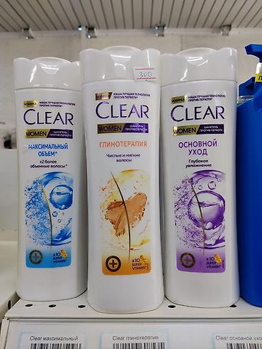 Шампунь CLEAR Women против перхоти Линейка женских шампуней CLEAR