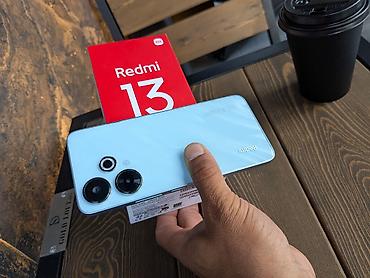 realme 13 5g: Redmi, Redmi 13, Б/у, 256 ГБ, цвет - Голубой, 1 SIM, 2 SIM — 9