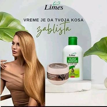 cari: Limes prirodna nega kose – komplet proizvoda za sjaj, mekoću i obnovu — 2