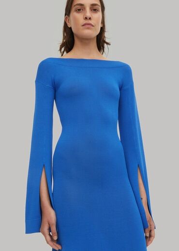 perika plava: XL (EU 42), color - Blue, Cocktail, Long sleeves