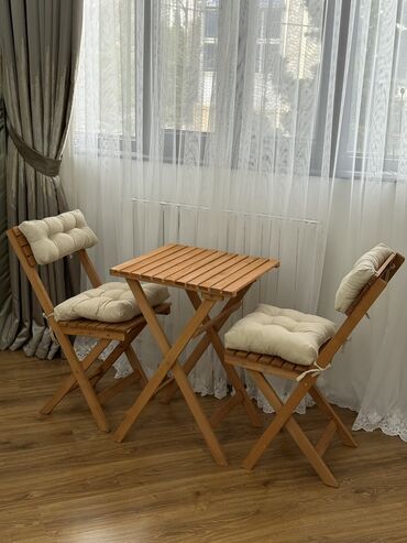 Bağ, çöl masa və oturacaq dəstləri: Yeni, Kvadrat masa, 2 stul, Açılan, Stullar ilə, Taxta -da lalafo.az — 19 Bağ, çöl masa və oturacaq dəstləri: Yeni, Kvadrat masa, 2 stul, Açılan, Stullar ilə, Taxta — 19