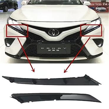 Накладки на передние фары (реснички) для Toyota Camry V70/V75 at lalafo.kg Накладки на передние фары (реснички) для Toyota Camry V70/V75