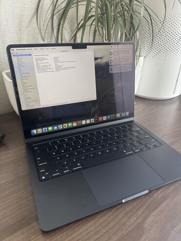 продаем компьютер: Ультрабук, Apple, 8 ГБ ОЗУ, Apple M2, 13.5 ", Б/у, Для работы, учебы, память SSD