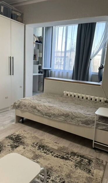 можно под ипотеку: 2 бөлмө, 50 кв. м, 105-серия, 8 кабат, Евроремонт