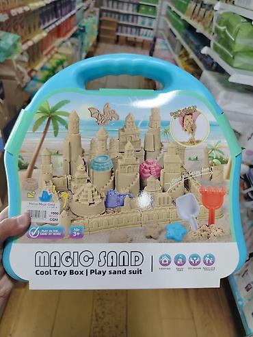 play doh: Набор для игры с кинетическим песком Magic Sand — Cool Toy Box | Play — 1