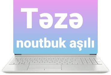 kredit notebook: Təzə Noutbukların alışı kreditdə olan noutbukları alırıq Təzə noutbuk