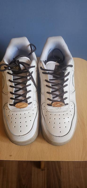 аир форсы: Кроссовки, 36, Nike, Б/у, цвет - Белый — 1