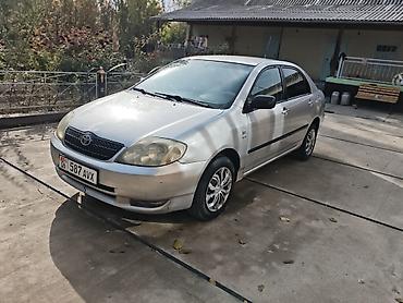 е34 34: Toyota Corolla: 2003 г., Бензин, Седан — 2