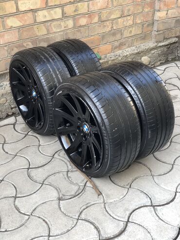 Шины: Продаю диски Borbet 95 стиль (арбуз) original R19 перед 9j 245/35/19 — 19