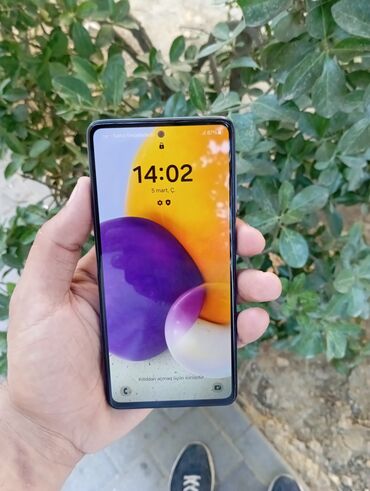 samsung a80 qiyməti: Samsung Galaxy A72, 128 GB, rəng - Qara, Sensor