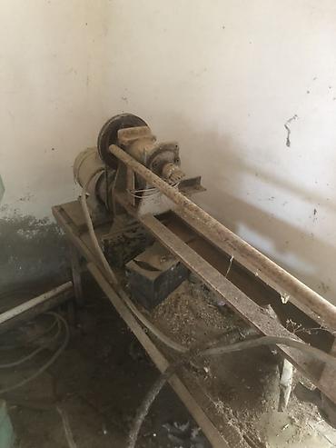 Tokar dəzgahı: Ağac torna dəzgahı 3fazali - Elektrik mühərriki ilə kəmər ötürücülü — 6