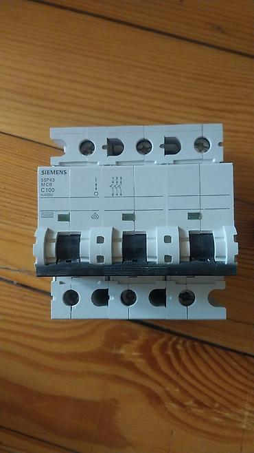 avtomat darvaza: Siemens Elektrik avtomat, 3 faza, 400 Vt — 1
