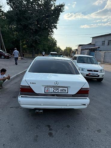 задний бампер мерс 210: Mercedes-Benz S-Class: 1996 г., 6 л, Автомат, Бензин, Седан — 3