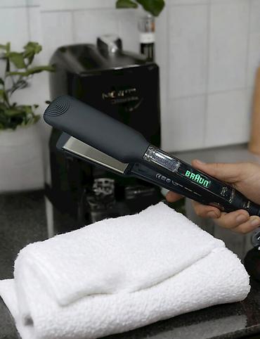 braun ütü feni: №: 13583 Məhsulun adı: Saç üçün ütü 6078 Brend: No Brand Kateqoriya — 1