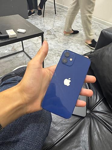 mini manqal: IPhone 12 mini, 64 GB, Mavi, Face ID — 2
