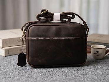 bag: Барсетка, Материал: Натуральная кожа, Застежка на молнии, Оригинал, Разделенные отделения, Новый — 3