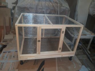 Qəfəslər: Teze yixilma muxtelif olculerde qefesler.alti padnoslu.ve hal hazirda — 3