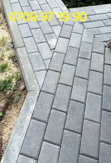 Брусчатка кирпич: Брусчатка кирпич, Для парковки, Бетонная, Прессованная, Новый, Гарантия, Бесплатный выезд, Укладка — 8