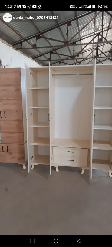 Dolablar: Yeni, Açılan, 3 qapılı Düz dolab, Qarderob, paltar dolabı, Türkiyə -da lalafo.az — 34 Dolablar: Yeni, Açılan, 3 qapılı Düz dolab, Qarderob, paltar dolabı, Türkiyə — 34