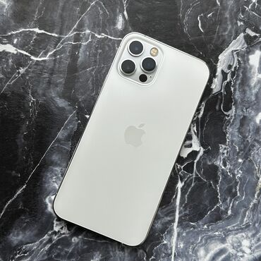 купить телефон поко: IPhone 12 Pro, Колдонулган, Ак, 94 %